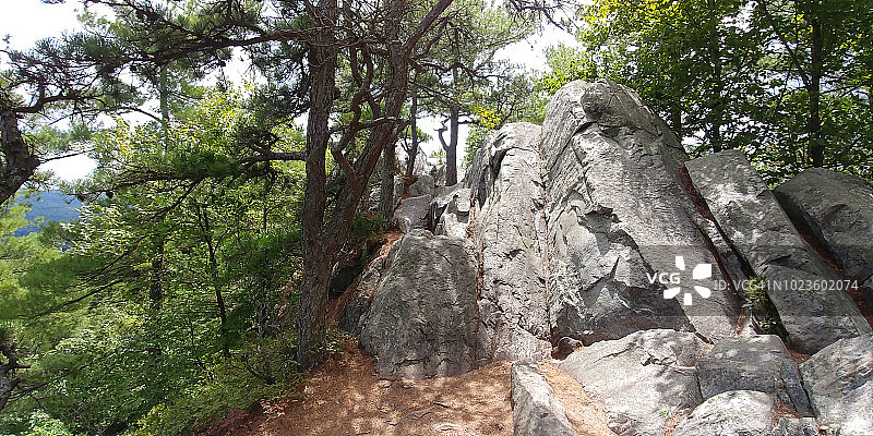 纪念碑山景色图片素材