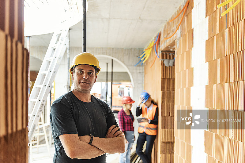 建筑工人图片素材