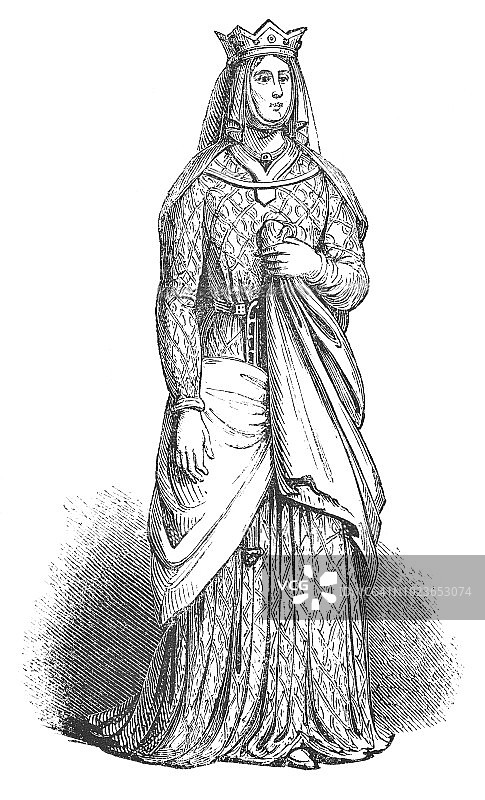 中世纪女王图片素材