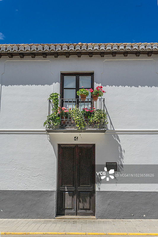 诗人费德里戈·加西亚·洛尔卡的出生地—富恩特瓦克罗斯图片素材