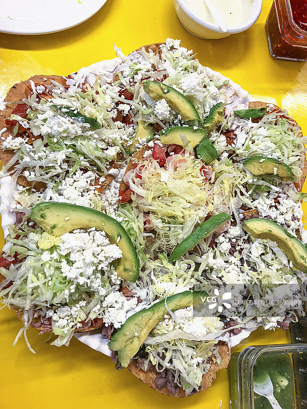 墨西哥烤面包拼盘图片素材