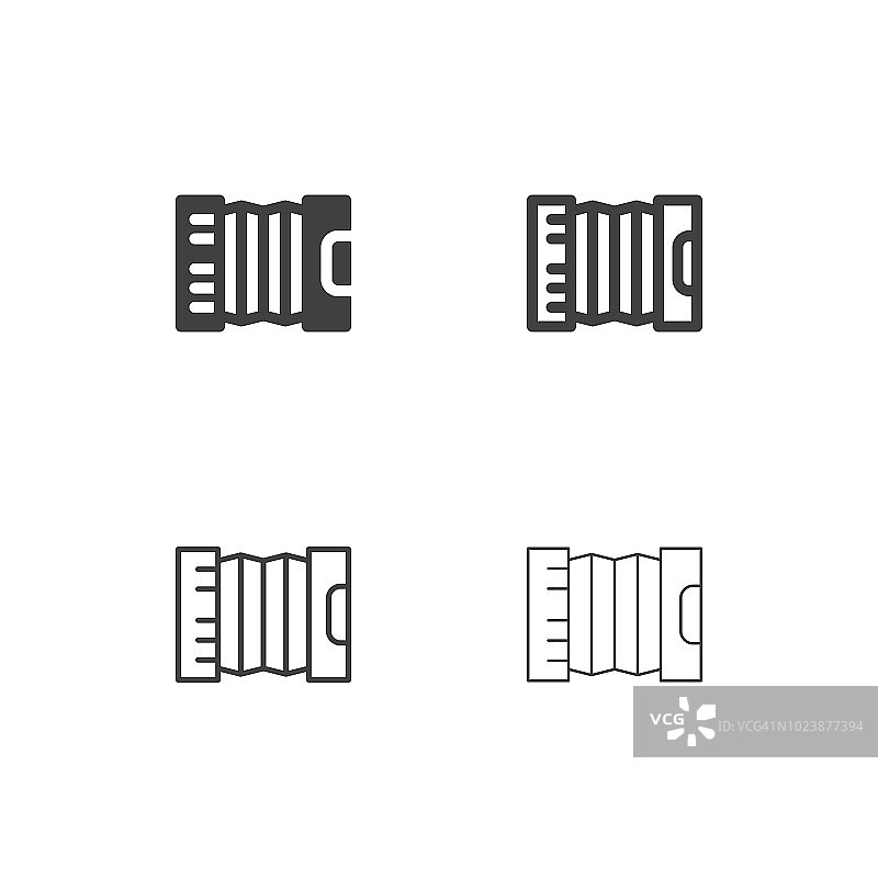 手风琴图标系列图片素材