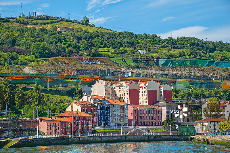 彩色建筑图片素材