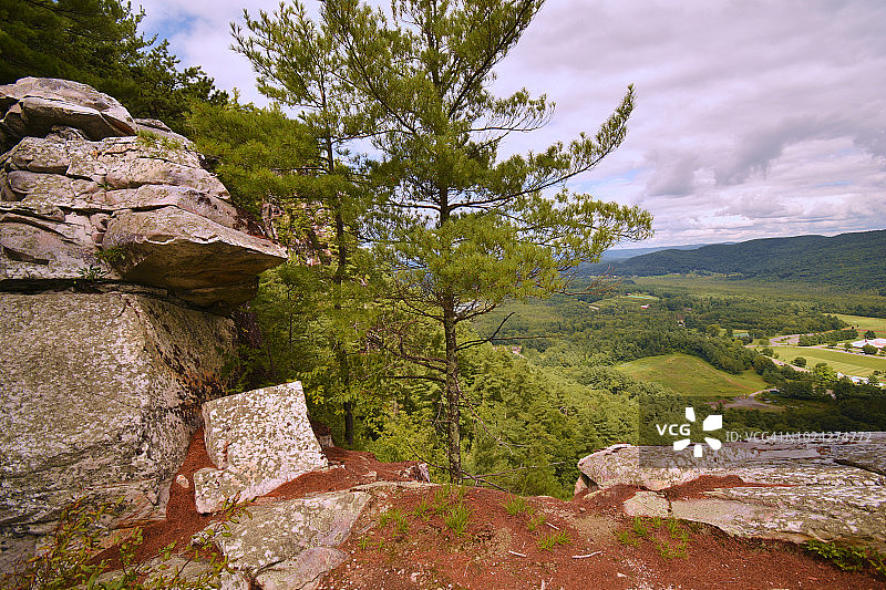 纪念碑山景色图片素材