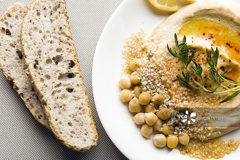 鹰嘴豆泥图片素材