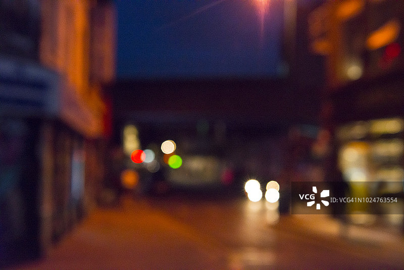 抽象城市灯光图片素材