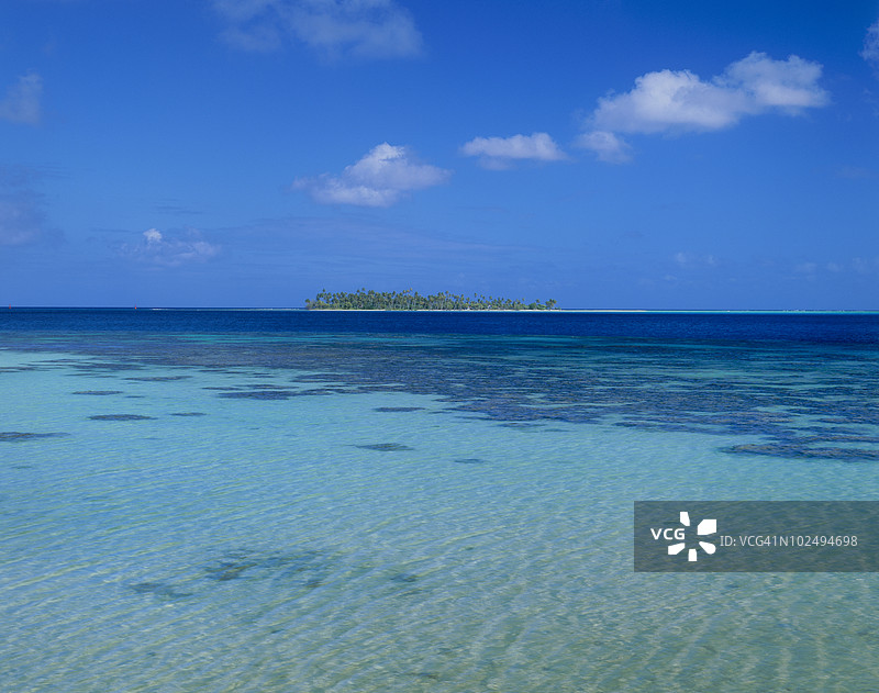 博拉博拉岛，塔希提图片素材