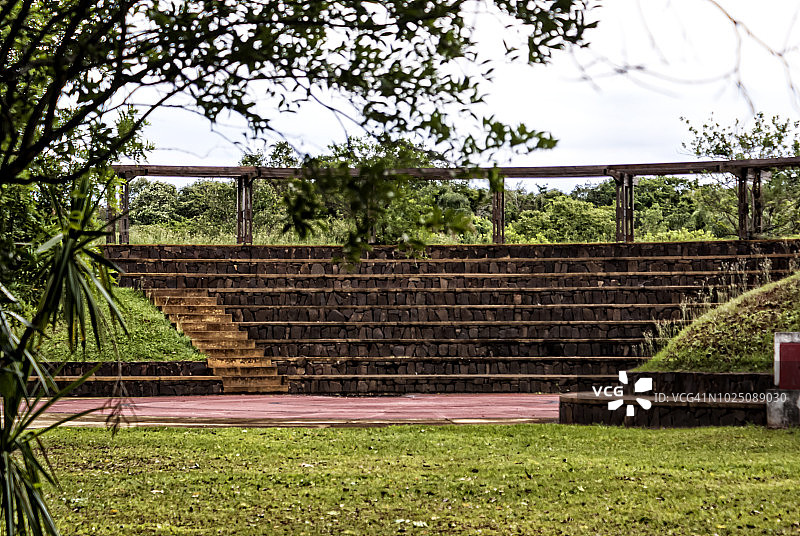 伊瓜苏国家公园的圆形剧场图片素材