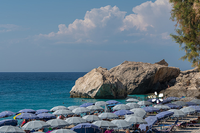 希腊莱夫卡达图片素材