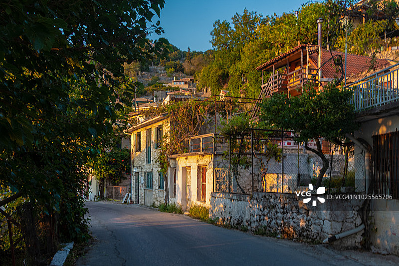 希腊莱夫卡达图片素材