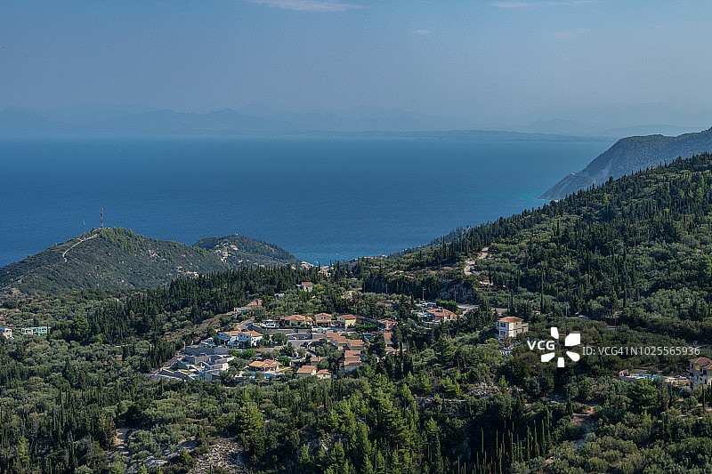 希腊莱夫卡达图片素材