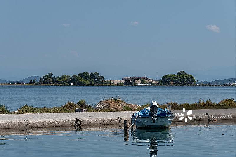 希腊莱夫卡达图片素材