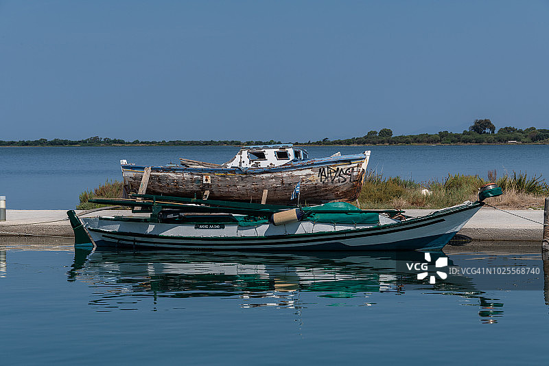 希腊莱夫卡达图片素材