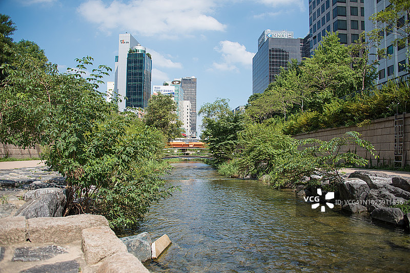 清溪川图片素材