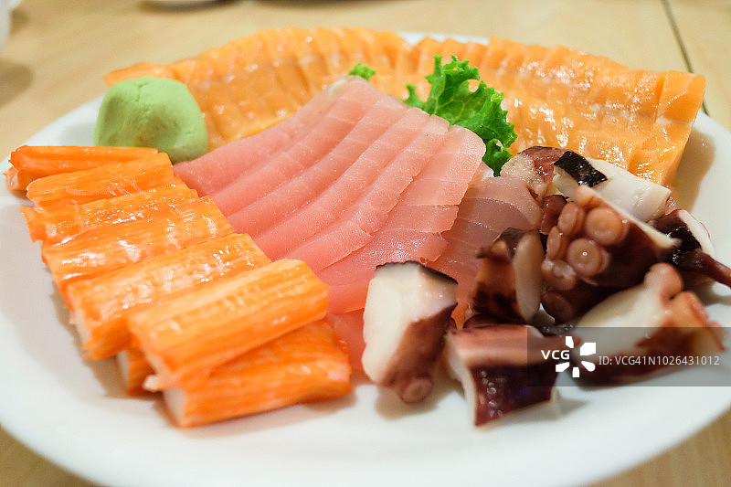 生鱼片，日式料理图片素材