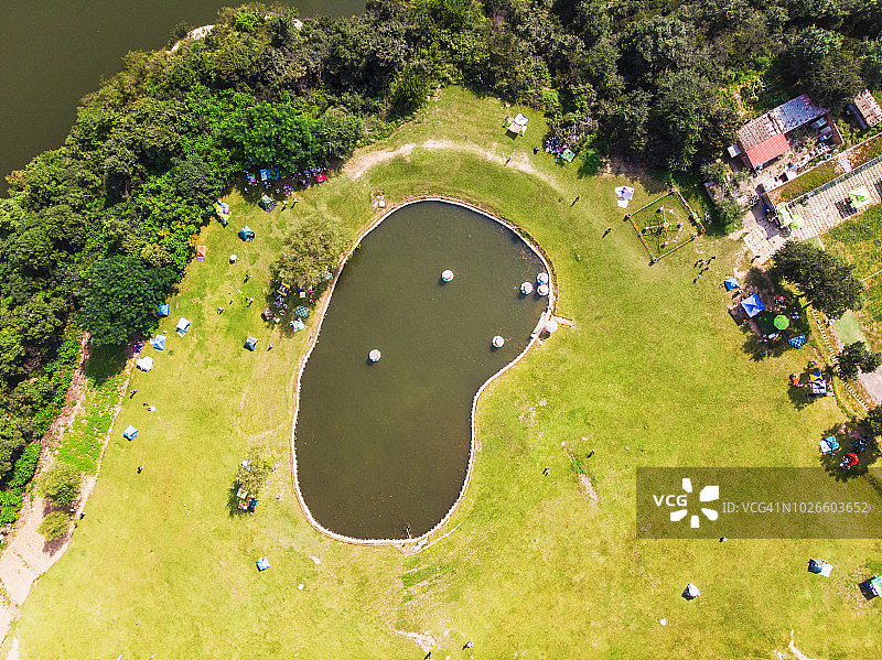 夏日 scenery,Yudu Mountain,北京,中国图片素材