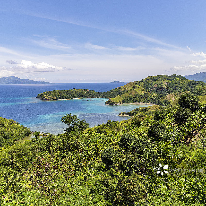 菲律宾棉兰老岛海岸线图片素材