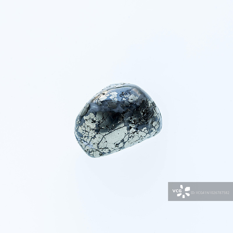 磷铁锰矿和黄铁矿图片素材