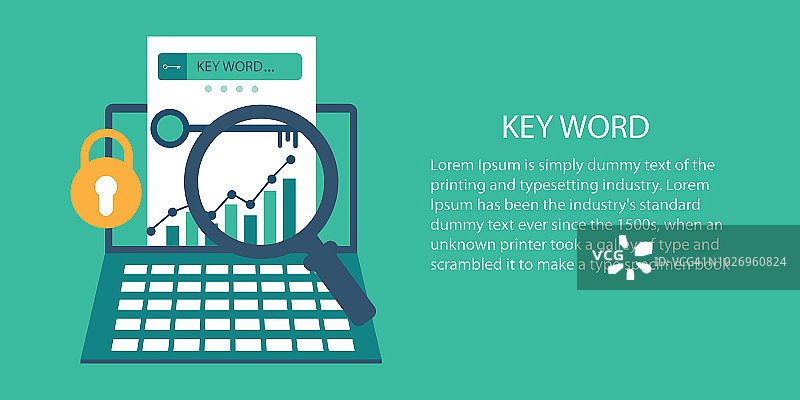 关键词，SEO，搜索，研究，搜索引擎优化图片素材