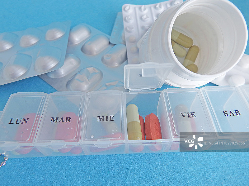 安慰剂效应：空胶囊图片素材