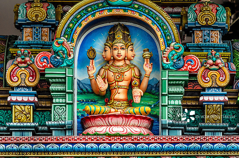 曼谷的印度教神灵图片素材