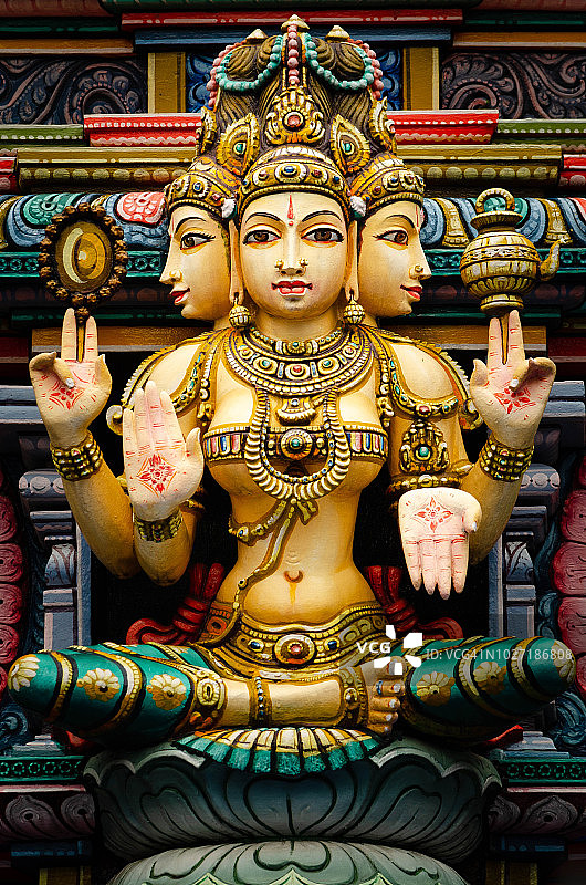 曼谷的印度教神灵图片素材