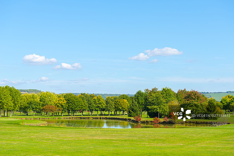 法国高尔夫球场图片素材