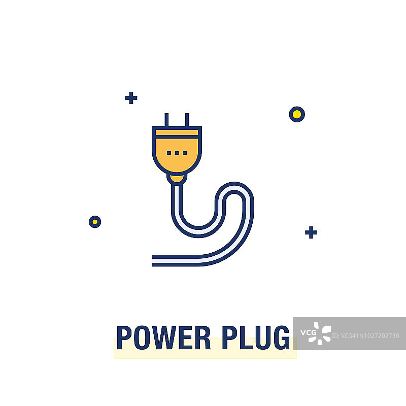 电源插头图标图片素材
