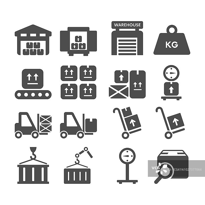 仓库图标矢量图片素材