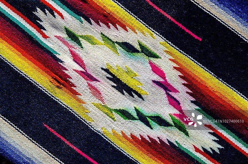 复古萨尔蒂约披毯纺织品图片素材