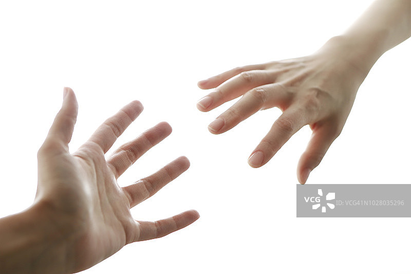 双手互相伸出图片素材