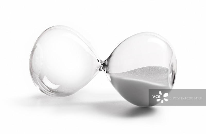 侧卧的沙漏图片素材