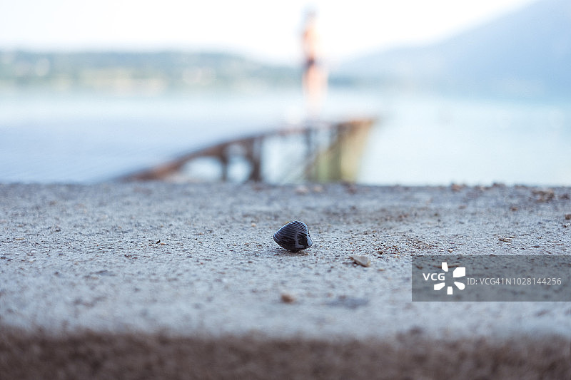 湖泊和港口图片素材