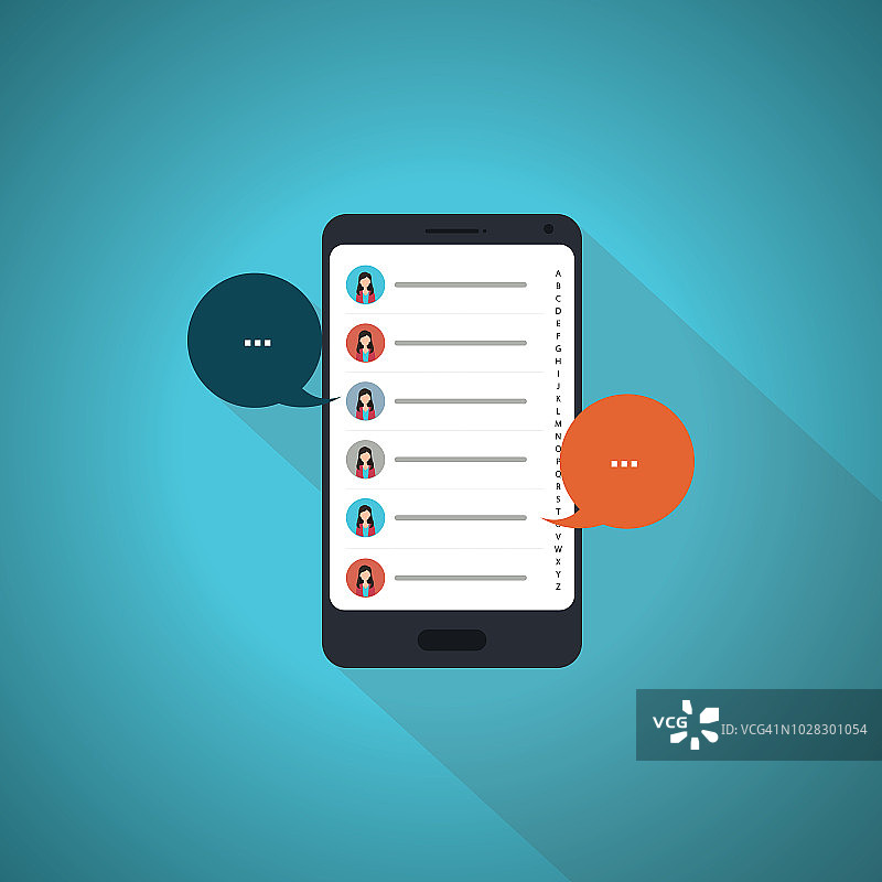 手机通讯录图片素材