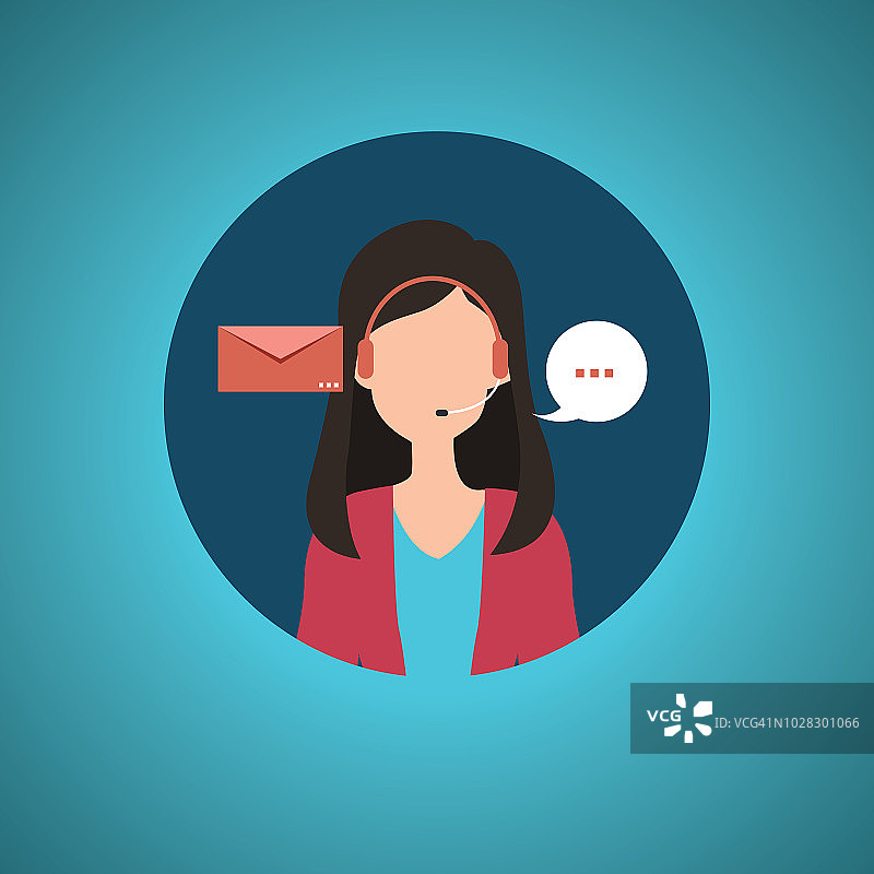 呼叫中心支持图片素材