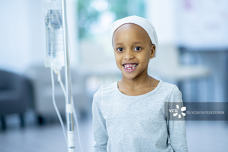 微笑的病人图片素材