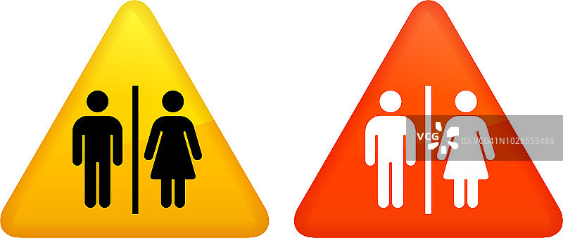 浴室指示牌图标图片素材