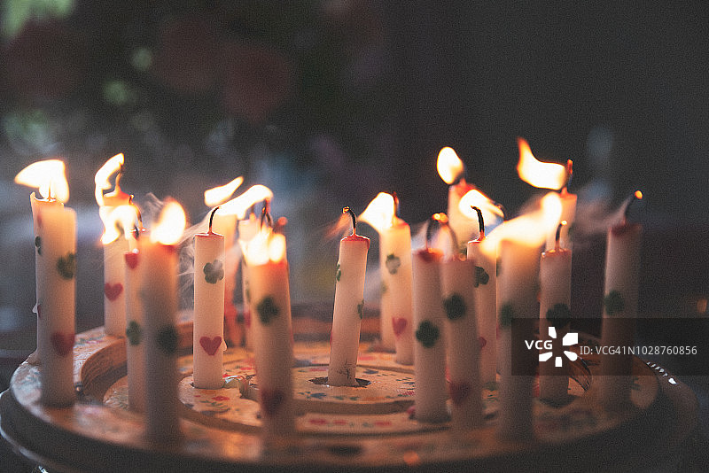 四分之一的心愿图片素材