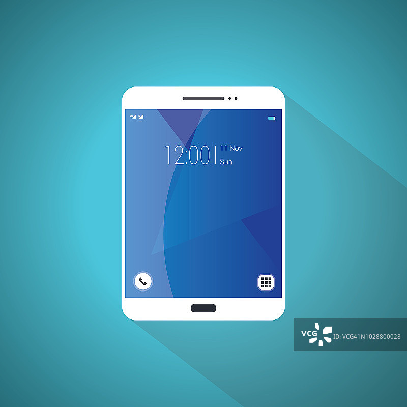 平板电脑竖版设计图片素材