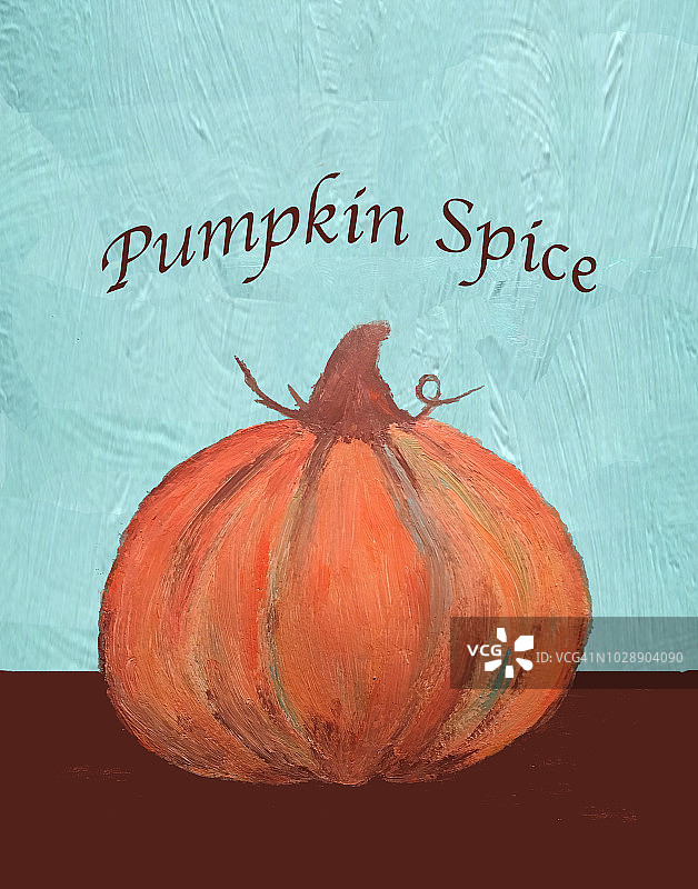 南瓜香料插画图片素材