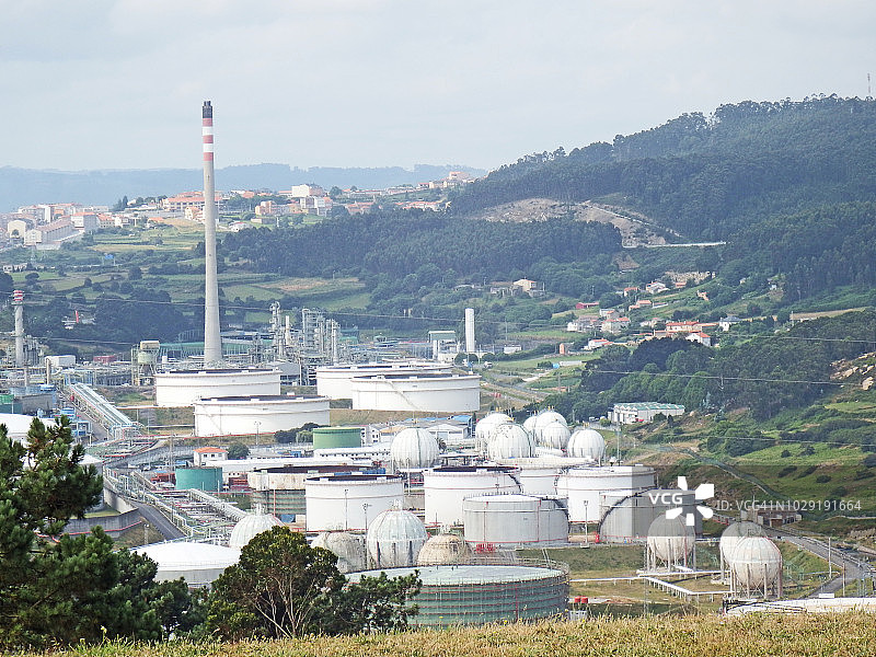 炼油厂图片素材