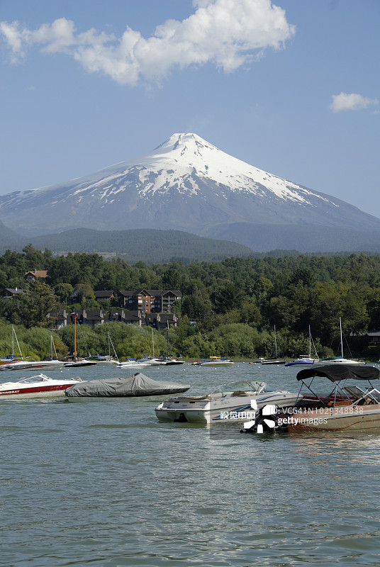 智利普孔海滩图片素材