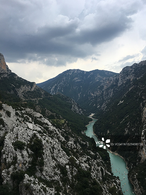 韦尔东峡谷图片素材