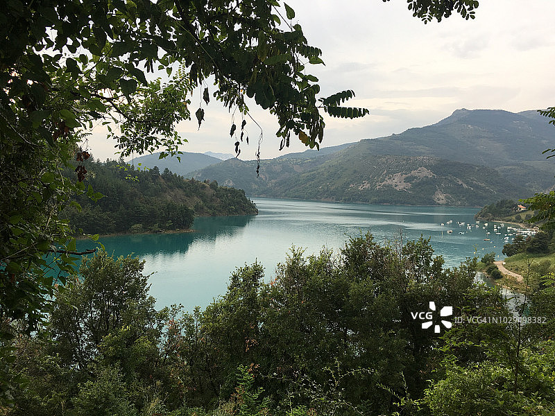 圣十字湖图片素材