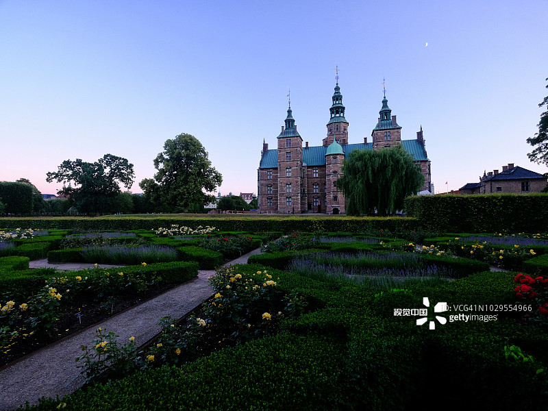 哥本哈根腓特烈堡城堡图片素材