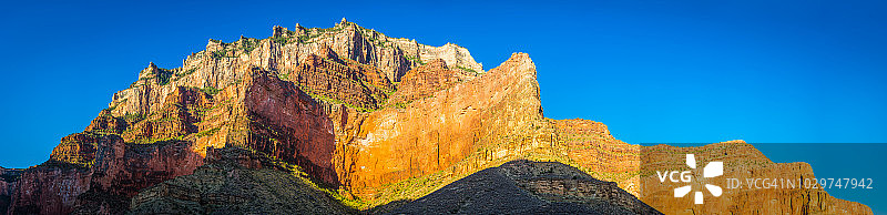 大峡谷日出马瑟点南缘通托步道全景图片素材