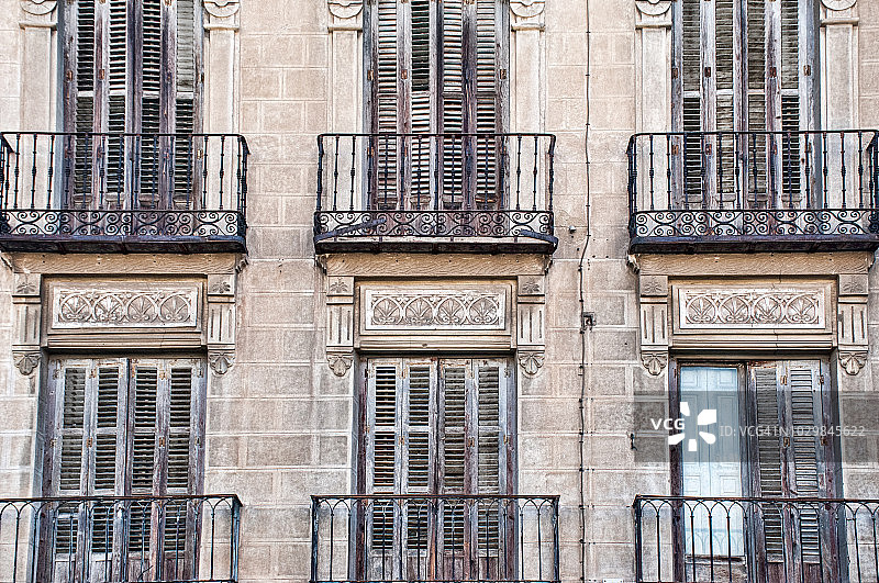 废弃的建筑图片素材