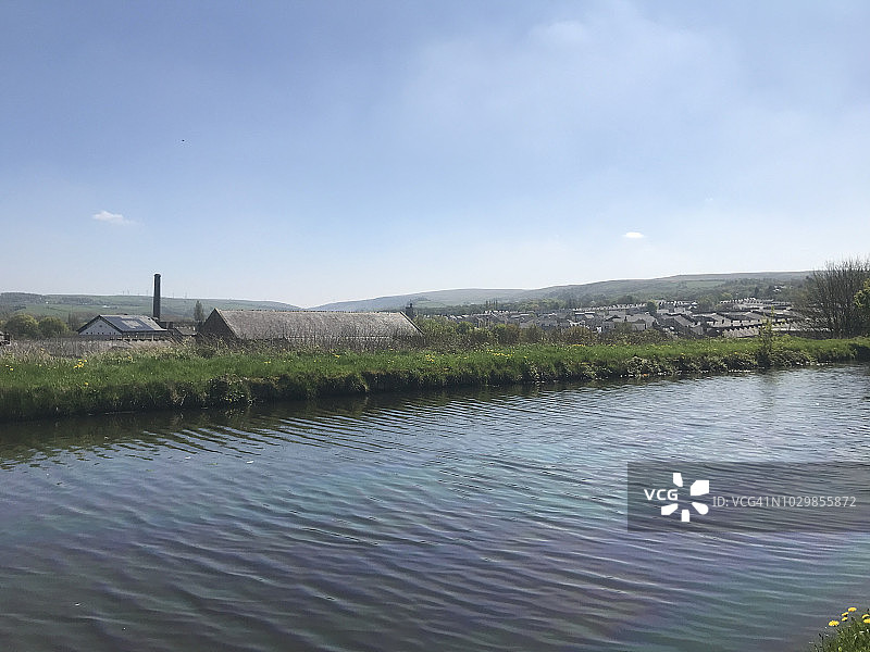 兰开夏郡伯恩利图片素材