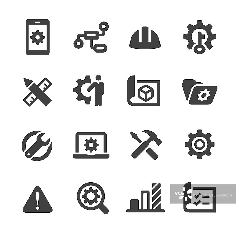 工程图标Acme系列图片素材