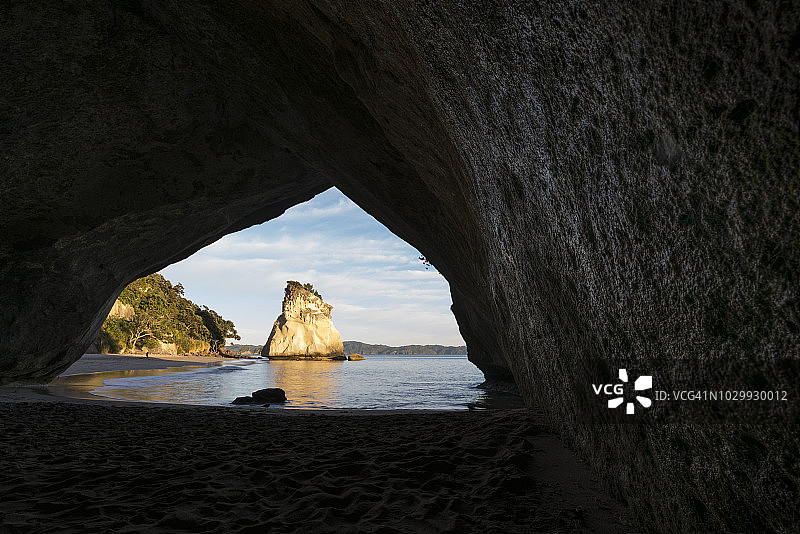 新西兰教堂湾图片素材